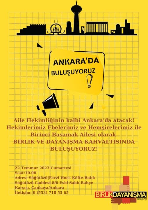 BİRLİK VE DAYANIŞMA KAHVALTISINDA BULUŞUYORUZ!