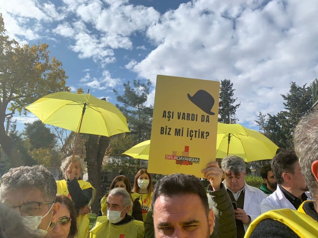 Nerde bir meslektaşımıza haksızlık varsa Birlik ve Dayanışma orada olur.