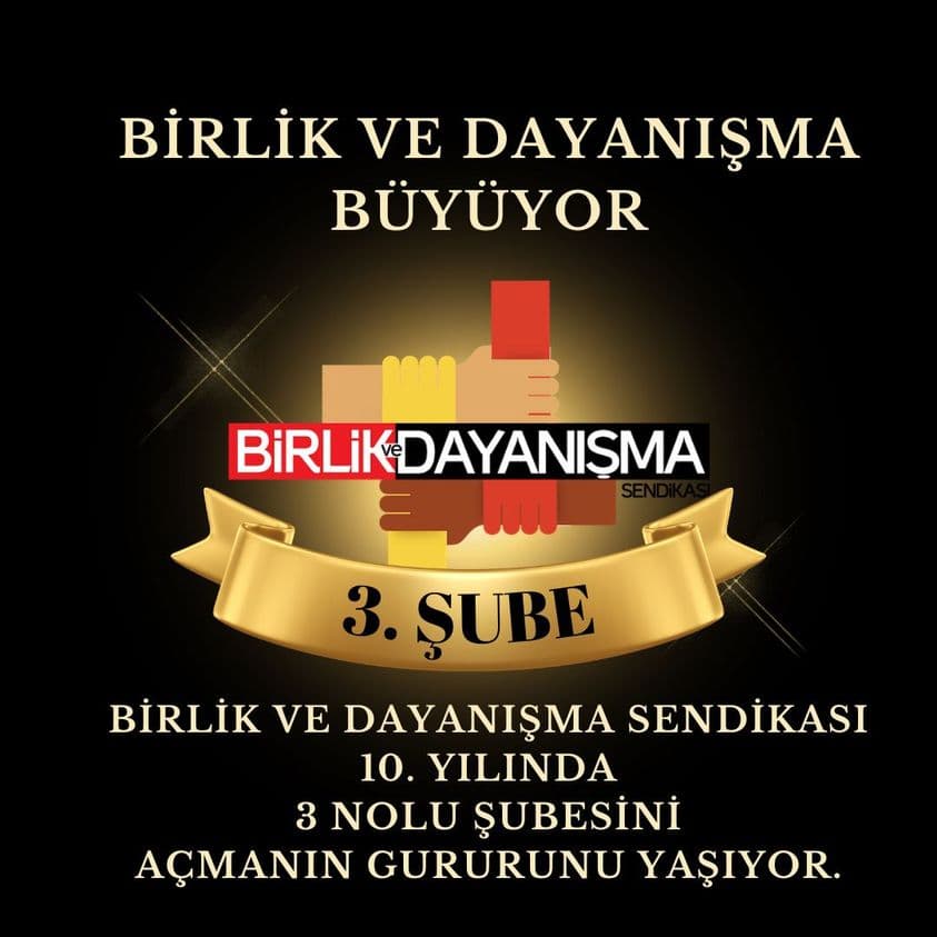 BİRLİK VE DAYANIŞMA BÜYÜYOR