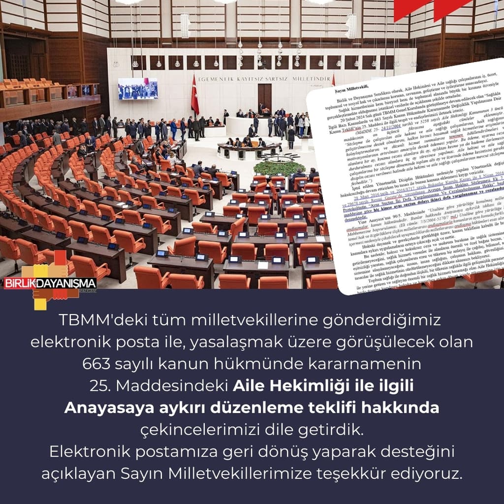 Anayasaya aykırı düzenleme teklifi hakkında çekincelerimizi dile getirdik