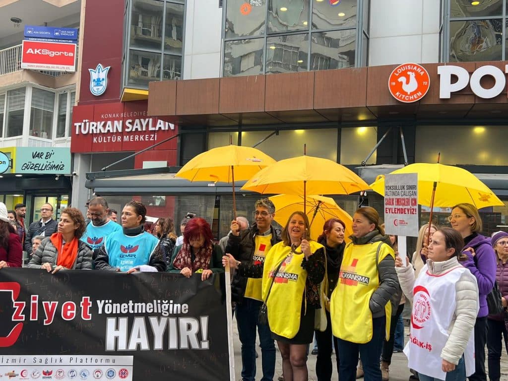 6- 7 – 8 – 9 – 10 Ocak İş Bırakma Eylemlerinde BDS Ailesi Olarak Eziyet Yönetmeliğine HAYIR Dedik.