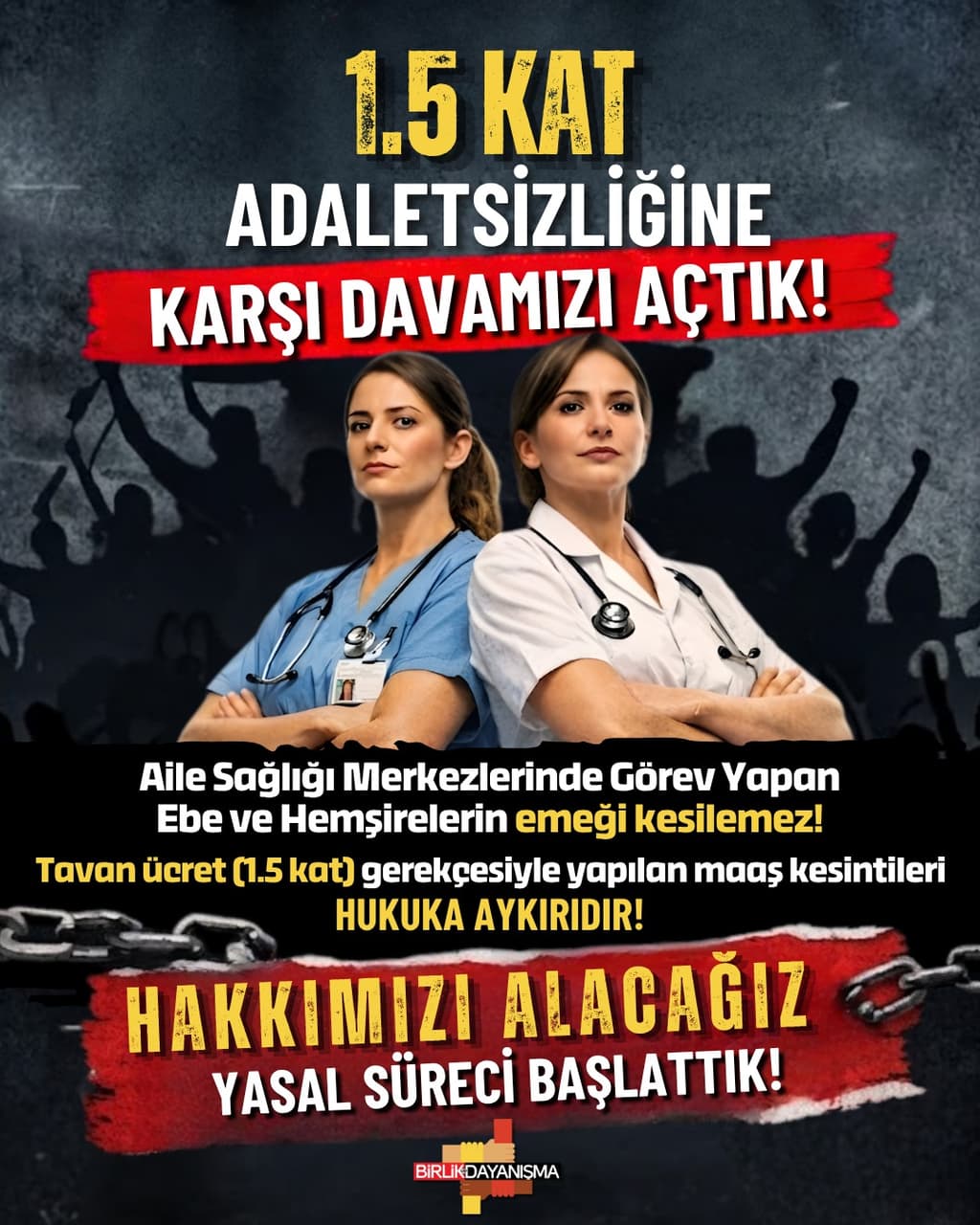 Adaletsizliğe Karşı Davamızı Açtık!