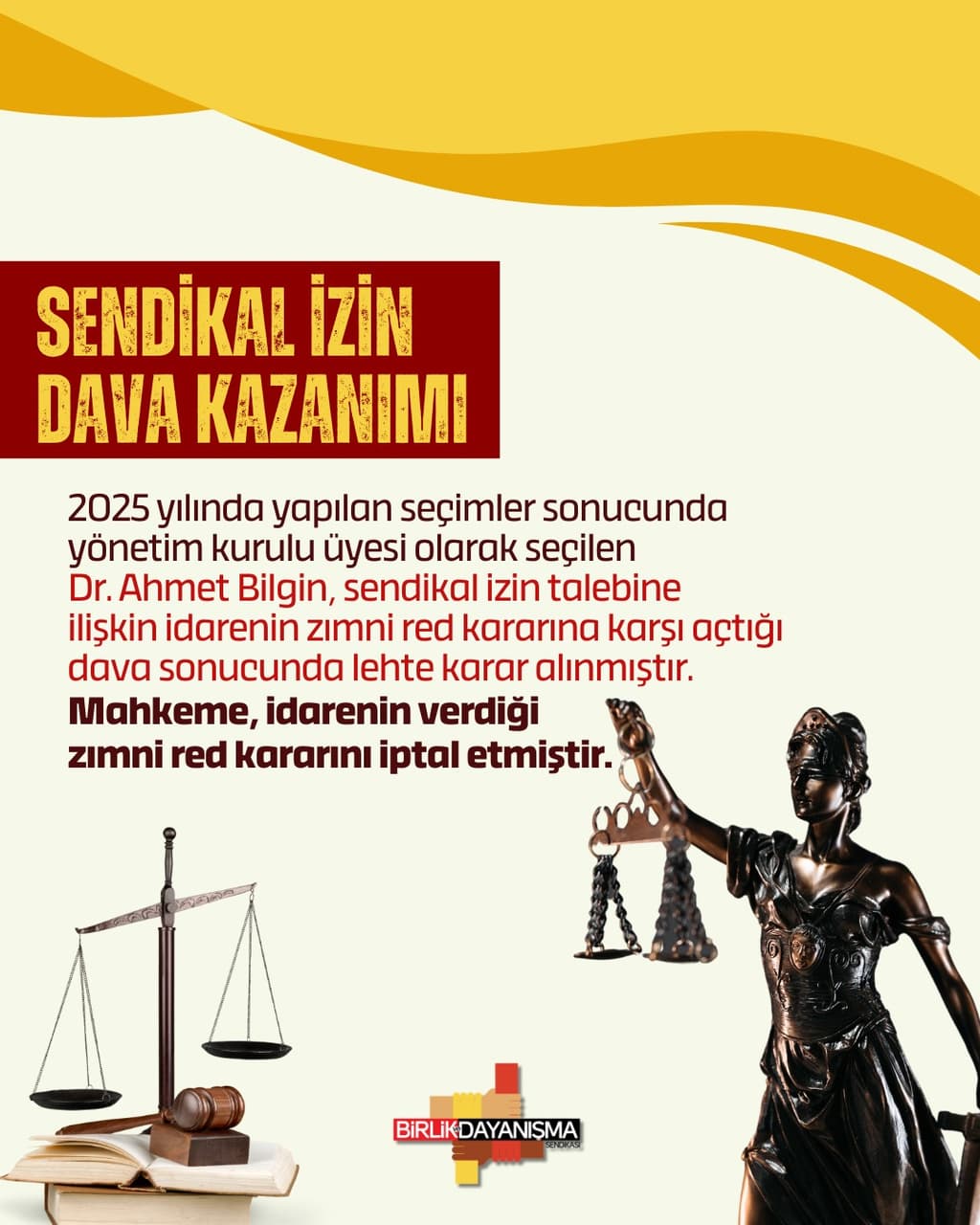 Sendikal İzin Dava Kazanımı